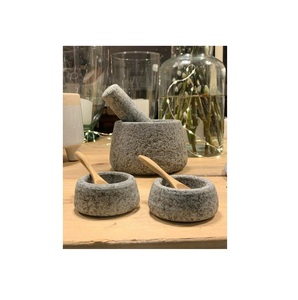 Handcrafted White Marble Mortar <b>And</b> Pestle <b>Set</b> Ideal For Crushing <b>Spices</b> <b>Herbs</b> <b>And</b> Making Fresh Pastes In Kitchen - Product Image 1
