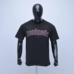 Custom Screen Printed Breathable <b>Men's</b> Casual Knitted Regular Fit Short Sleeve <b>Compression</b> O-Neck Eco-Friendly T-<b>Shirt</b> - Product Image 1