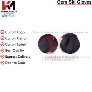 Kids Adult Ski <b>Gloves</b> <b>Waterproof</b> Warm Snow <b>Gloves</b> for Winter Sports Retail Brands Private Label Custom Logo Wholesale - Product Image 2