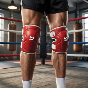 New Arrival Latest Style Boxing Knee <b>Pads</b> Hot Selling Light Weight Breathable Boxing Knee <b>Pads</b> In Bulk Quantity - Product Image 2