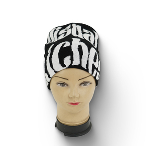 New Arrival High Quality 100% Wool Knit Beanie <b>Caps</b> <b>Winter</b> Warm Digital Printing Striped Adults Unisex Beach Business - Product Image 3