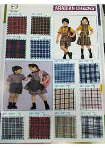 Tela a Cuadros para Uniformes Escolares, Teñida con Hilo, 100% Poliéster, Material para Confección de Vestidos |   Suministro al por Mayor a Precios Accesibles - Product Image 5