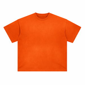 T-shirts unisexes surdimensionnés en coton 100% épais, personnalisables, de haute qualité, style streetwear, vierges, teints, respirants, vente en gros - Product Image 4
