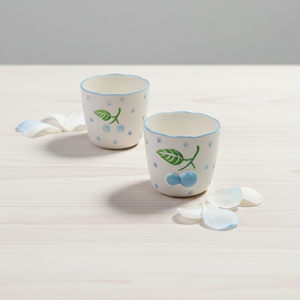 Taza de Té de Porcelana Fina de Primera Calidad 3460983CUPC-0.2, Nueva, con Estampado de Limón Amarillo y Espiral - Product Image 4