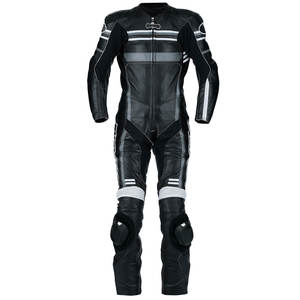 Combinaisons de course moto en cuir robustes, confortables, coupe-vent, respirantes, grandes tailles, pour la course moto - Product Image 3