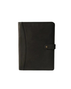 Leather Portfolio Organizer Professional Business <b>Document</b> <b>Folder</b> Card Holder Resume Folio Writing Pad Holder for Office& <b>Travel</b> - Product Image 1