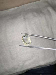 Zafiro Amarillo Natural de 7.32 Ct, Corte Cojín, Gema Suelta de Ceilán, Sri Lanka, Piedra Preciosa para Anillos, Colgantes y Joyería - Product Image 3
