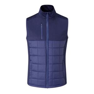 Chaleco ligero de invierno para hombre, chaleco acolchado sin mangas con burbujas de estilo informal con capucha extraíble y chaqueta acolchada cálida - Product Image 5