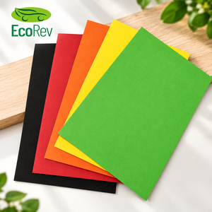 กระดาษคราฟท์สีดำ EcoRev หน้าเดียว หนัก 100 ปอนด์ เคลือบ PE ย่อยสลายได้ ทนความร้อน ผลิตจากเยื่อไม้บริสุทธิ์ สำหรับงานพิมพ์ออฟเซ็ต - Product Image 3