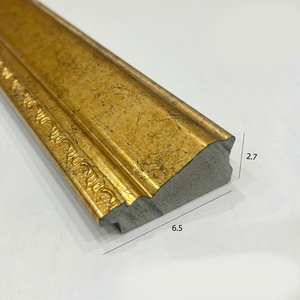 Contemporary <b>Wood</b> Grain PS Polystyrene <b>Picture</b> <b>Frame</b> Moulding Minimalist Wide Border OEM Custom Photo <b>Frame</b> Factory - Product Image 1