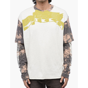 Camiseta Personalizada de Manga Larga con Doble Capa y Efecto Desgastado, Unisex, 2 en 1, para Hombre - Product Image 2