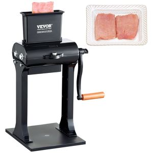 Machine commerciale d'attendrisseur de viande en acier inoxydable robuste 5.8 \ "Port d'alimentation outil de cuisine manuel rapide et facile pour boeuf dinde - Product Image 1