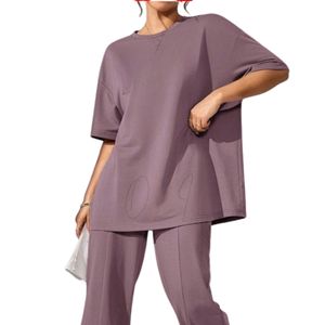 Conjunto de Pantalones Anchos y Camiseta Ligera de Algodón 100% Transpirable, Unisex, Talla Grande, Ropa Casual de Dos Piezas - Product Image 6