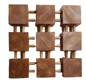 แผ่นรองแก้วไม้อะคาเซียแผ่นรองแก้วไม้สำหรับโต๊ะอาหาร - Product Image 1