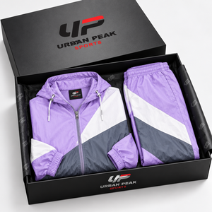 Custom <b>Women</b> <b>Windbreaker</b> Tracksuit With Contrast Color Panels Personalized Artwork And Comfortable Athletic Construction - Product Image 5