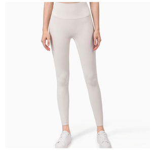 Conjunto de Yoga de 2 Piezas para Mujer, Material Spandex/Nylon, Transpirable, Elástico en 4 Direcciones, Cintura Alta, Tallas Grandes, Ecológico, con Logotipo Frontal - Product Image 4