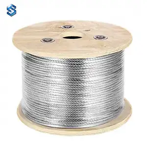 7x7 1.5mm Ss 304 Wire Rope Stainless Steel Cable
