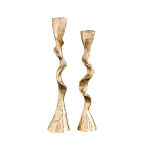 Gold <b>Table</b> Candle Holder Decorative Metal Candlestick Stand for Dining <b>Table</b> Wedding Home Festive Decor - Product Image 1