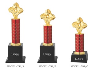 •Custom star <b>trophy</b> with personalized text engraving. - Product Image 1