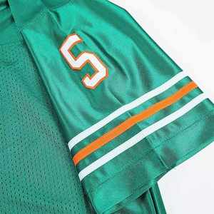 Uniforme de Fútbol Americano Personalizable, Jersey de Secado Rápido, Ropa Deportiva de Talla Grande con Mangas Cortas - Product Image 4