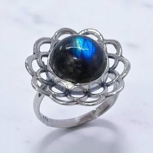 925 Sterling Silver With Bezel Setting Round Cut Shape Multi Color Gemstones Classy <b>Citrine</b> <b>Ring</b> Elegant Jewelry Gift For Women - Product Image 3