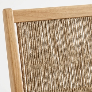 Sillón Reclinable de Madera de Teca Sólida Natural con Cojín Tapizado, Diseño de Mediados de Siglo para Hotel, Resort, Bali, Indonesia, Venta al por Mayor - Product Image 5