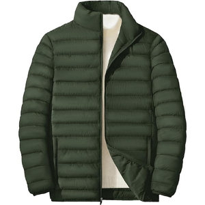 Chaquetas Acolchadas para Hombre, Ligeras, Cálidas, Resistentes al Viento, Impermeables, Chaqueta Acolchada para Invierno, Otoño y Primavera - Product Image 6