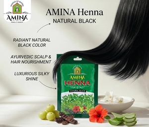 Henna Herbal en Polvo para Teñir el Cabello de Forma Semipermanente, Color Negro Natural, Marrón, Borgoña, 10 Sobres de 25g, Venta al Por Mayor, OEM - Product Image 1