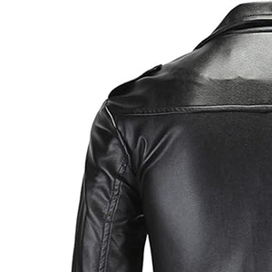 Chaqueta Bomber Personalizada de Cuero, Chaqueta de Invierno de Cuero para Hombre, Chaqueta de Cuero al por Mayor OEM, Chaqueta de Cuero Estilo Racer para Mujer - Product Image 6