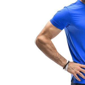 Men's Custom RoyalBlue Aqua Performance <b>TShirt</b> Lightweight QuickDry <b>Polyester</b> Spandex Gym Training Sports Tee OEM Activewear Top - Product Image 5