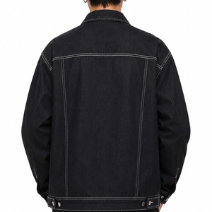 Men's Denim Jacket Premium Denim Modern Style Casual Wear Durable Quality Urban Fashion Export Quality Custom Made Jacket - Product Image 2