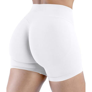Shorts de Cintura Alta para Yoga y Entrenamiento, Levanta Glúteos, Control de Abdomen, Tela Suave sin Costuras, Fitness - Product Image 3