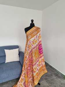 Traditional Mirror Embroidery Shawls Fashion Scarves <b>Hijab</b> Set Festive Party Wear Handmade Women Clothing Wholesale Accessories - Product Image 5