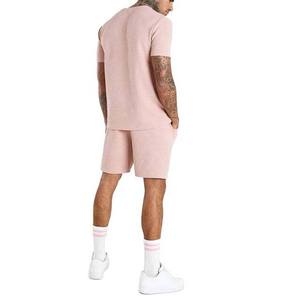 Conjunto de Pantalones Cortos de Punto para Hombre, Estilo Urbano, de Poliéster/Algodón, con Estampado Personalizado, Manga Larga, Impresión Digital, Servicio OEM - Product Image 4