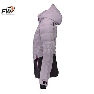 Chaqueta de Plumón Corta y Gruesa para Mujer, Estilo Coreano, con Capucha, para Parejas, con Logotipo Personalizado al por Mayor - Product Image 2