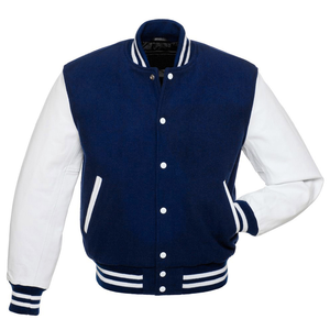 Nouvelle Veste Bomber Varsity Homme 2025 – Design Personnalisé, Qualité Supérieure, Manches en Laine, Col Montant – Hiver – Vente en Gros à Prix Bas - Product Image 3