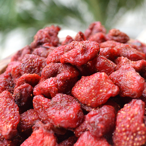 Style de vie Source collation de fruits sains pratique fraises séchées naturelles goût sucré FD processus de séchage emballage en vrac - Product Image 1