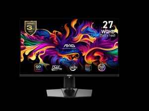 Meilleur moniteur de jeu Esports MSI MAG 273QP QD-OLED X24 240Hz DIY de qualité industrielle avec poignée en plastique WQHD 2560x1440 0.03ms - Product Image 2