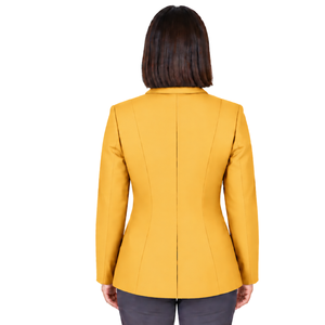 Veste d'équitation jaune moutarde pour femmes, blazer d'équitation sur mesure, veste de compétition d'équitation professionnelle, vente en gros personnalisée - Product Image 2