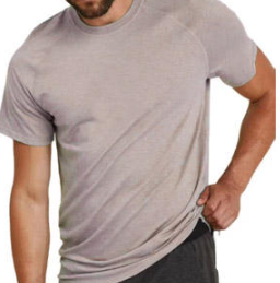 เสื้อยืดโอเวอร์ไซส์ผู้ชายสำหรับฤดูร้อน ผ้าฝ้ายออร์แกนิค 100% ระบายอากาศได้ดี ทรงบ็อกซี่ น้ำหนัก 180 กรัม ผ้าถัก ลายเรียบ ย้อมสีพื้น สไตล์ลำลอง - Product Image 4