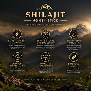 OEM Private Label Custom Himalayan <b>Shilajit</b> Honey Sachets 100% <b>Natural</b> Energy Stamina & Vitality Support Bulk Supplier - Product Image 3