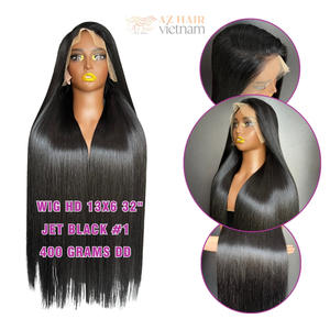 Pelucas de Cabello Liso Espejo de la Mejor Calidad, Cabello Vietnamita Virgen, Fabricante de Pelucas con Cierre de Encaje SDD, Mejor Calidad de Cabello - Product Image 5