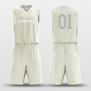 Uniforme de basketball réversible et respirant à manches courtes, coupe athlétique toutes saisons, vente en gros - Product Image 5