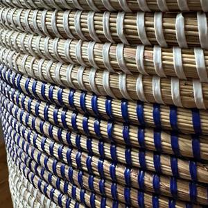 Panier à linge tissé à la main avec poignées, panier de rangement artisanal, vente en gros, écologique, fabriqué au Vietnam - Product Image 3