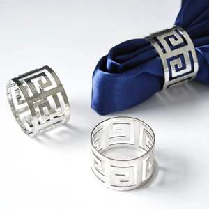 Anillo de Servilleta de Metal de Diseño Contemporáneo que Mejora el Atractivo Visual de la Mesa de Comedor con Construcción Duradera - Product Image 5