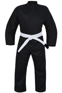 Últimos Conjuntos de Uniformes de Karate para Entrenamiento de Artes Marciales, con Logotipo Frontal Elástico, de Secado Rápido, para Judo al Aire Libre - Product Image 4