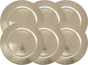 Assiettes de présentation en acier inoxydable martelé, style américain, écologiques, de luxe, élégantes, pour événements – Meilleures ventes - Product Image 2