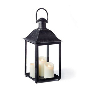 Most Elegant Selling Eco-Friendly Metal Hanging Candle <b>Lantern</b> With <b>Black</b> Finished Candle <b>Lantern</b> for Outdoor & Indoor - Product Image 6