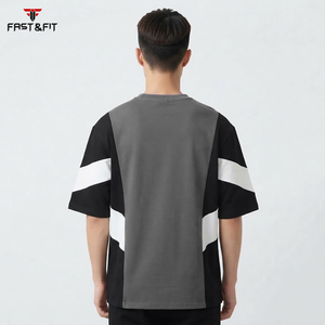 Camisetas de Hombre 100% Algodón, Tejido Grueso y Ligero, Estampado Vintage con Letras, Tallas Grandes, Casuales, Personalizables - Product Image 5
