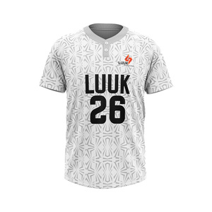 เสื้อเบสบอลแบบกำหนดเอง ผู้ผลิต OEM ODM เสื้อทีมพรีเมียมผ้าโพลีเอสเตอร์ สำหรับการฝึกซ้อมและการแข่งขันกีฬา - Product Image 2